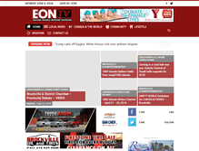 Tablet Screenshot of easternontarionetwork.com